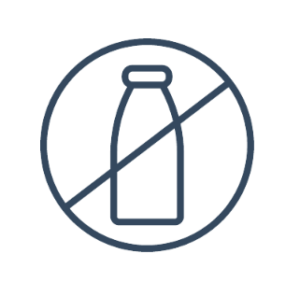 USA Official logo of Dairy-Free